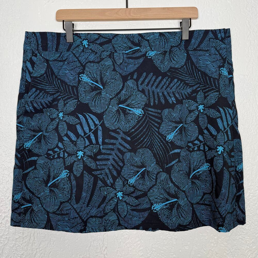 RipSkirt Hawaii Length 2 Pocket Skirt Maui Moonlight Size XXL